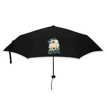 Achetez-moi un bébé chèvre et nous pourrons parler - Parapluie standard - noir - Devant