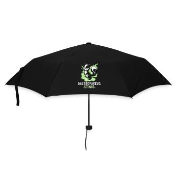 Gastroparesis Stink Funny Skunk Design - Umbrella (small) - black - Front