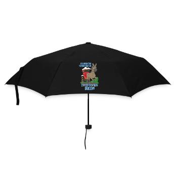 Please bear with me, I'm from the 1900s - Umbrella (small) - black - Front