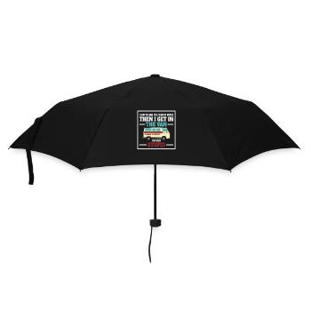 Je dois d'abord voir les bonbons, puis grimper - Parapluie standard - noir - Devant