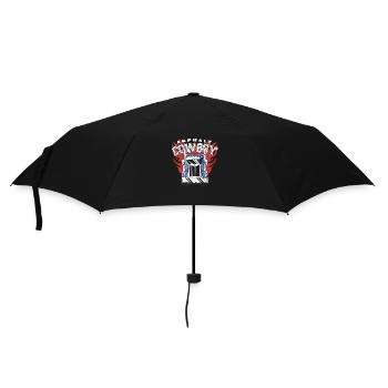 Asphalte Cowboy Chauffeur de camion Passion Liberté - Parapluie standard - noir - Devant