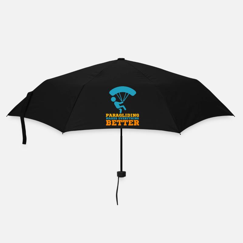 Le parapente rend tout meilleur - Parapluie standard - noir