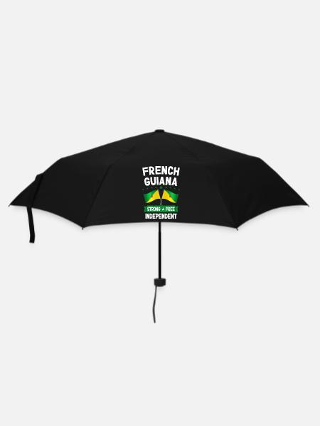 Guyane française - Parapluie standard - noir
