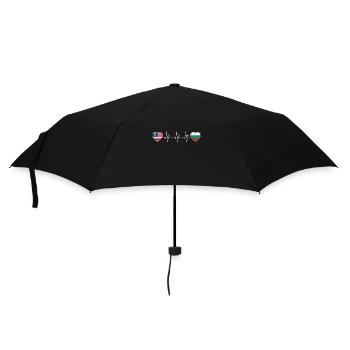 Bulgaria - Umbrella (small) - black - Front