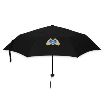 Somalia - Regenschirm (klein) - Schwarz - Vorne