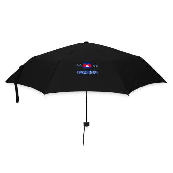 Cambodge - Parapluie standard - noir - Devant