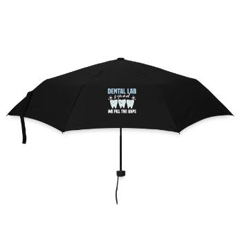 Dental technician Dental technician - Umbrella (small) - black - Front