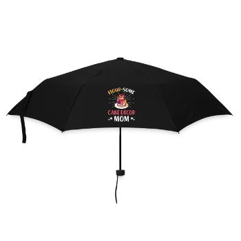 Cake Artist Cake Decorator Decorator B - Umbrella (small) - black - Front