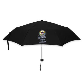 American Virgin Islands - Umbrella (small) - black - Front