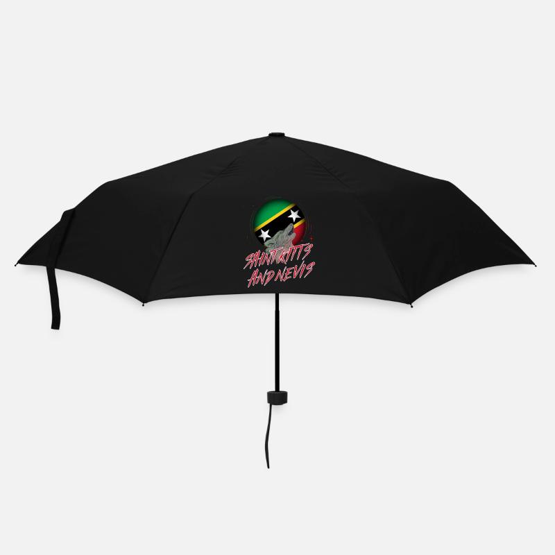 Saint Kitts and Nevis - Umbrella (small) - black