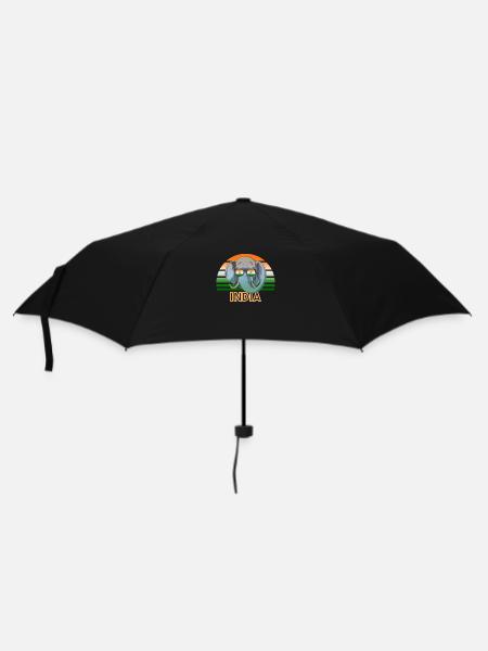 Inde - Parapluie standard - noir