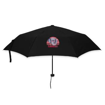 Liberia - Regenschirm (klein) - Schwarz - Vorne