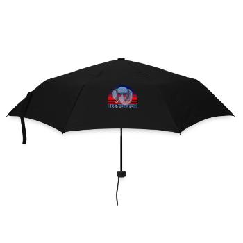 Liechtenstein - Regenschirm (klein) - Schwarz - Vorne