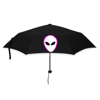 Aliens Alien Head - Umbrella (small) - black - Front