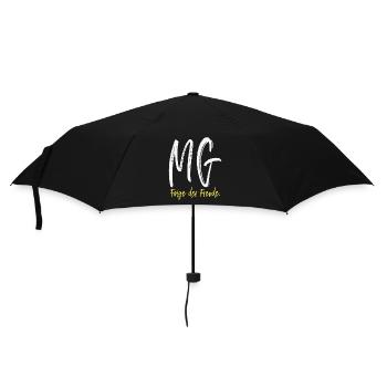 Mani Gen - Folge der Freude - Regenschirm (klein) - Schwarz - Vorne