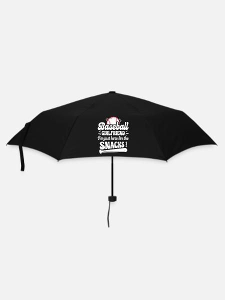 Humor Girlfriend Baseball Supporter - Umbrella (small) - black