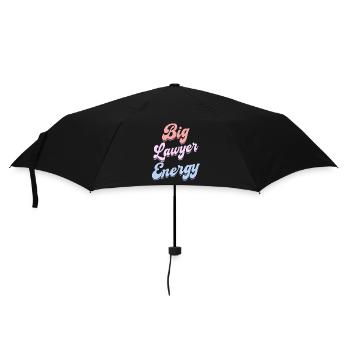 Avocate Plein D'Énergie Juge Juriste Avocate - Parapluie standard - noir - Devant