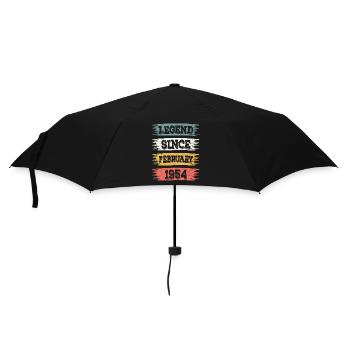 Legend 70 Years 1954 February 70 Years Anniversary - Umbrella (small) - black - Front