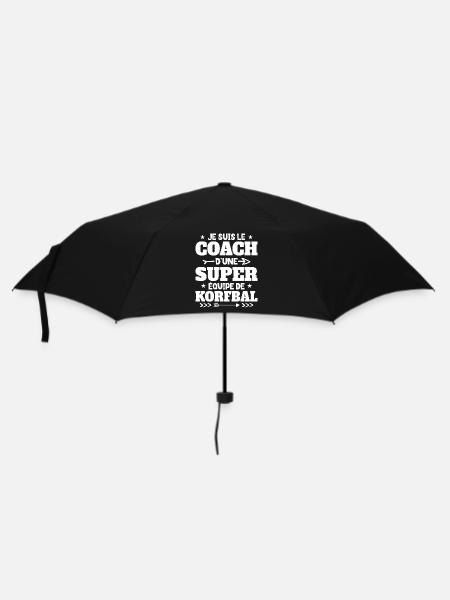 Super Coach Cadeau Pour Coach De Korfbal - Parapluie standard - noir
