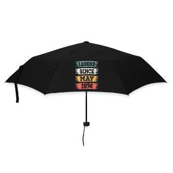 Legend 50 Years 1974 May 50 Years Anniversary - Umbrella (small) - black - Front
