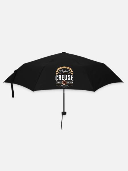 Vintage Creuse Département France - Parapluie standard - noir