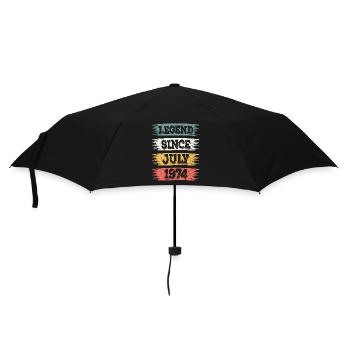 Légende 1974 Juillet 50ème Anniversaire - Parapluie standard - noir - Devant