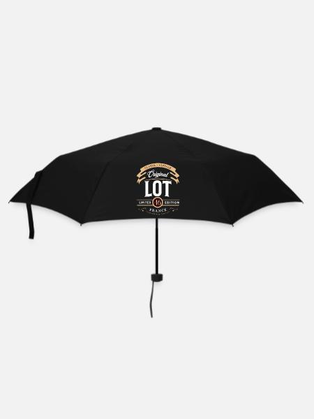 Vintage Lot Département France - Parapluie standard - noir