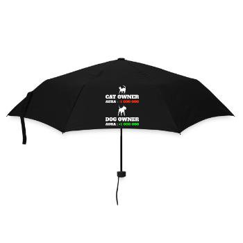 Points Aura Humour Meme Aura Chien - Parapluie standard - noir - Devant