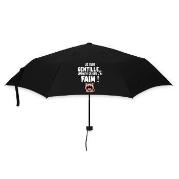 Humour Râleuse Cadeau Rigolo Femme - Parapluie standard - noir - Devant
