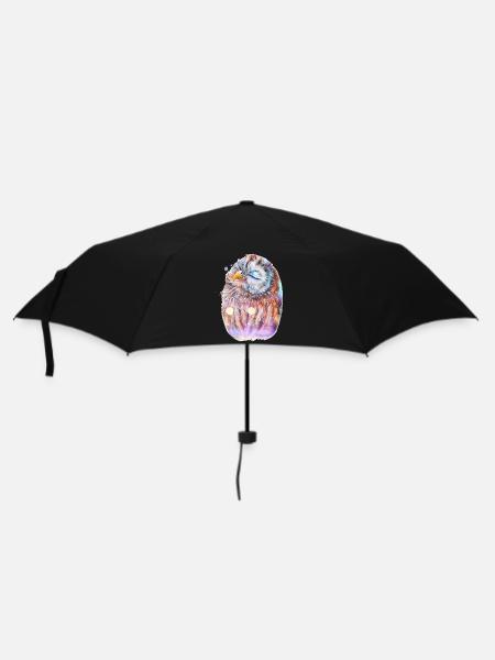 Hibou - Parapluie standard - noir