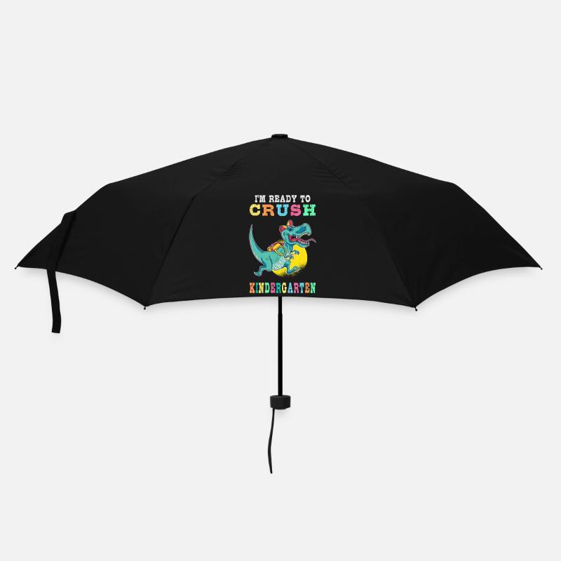 Bereit für den Kindergarten - Regenschirm (klein) - Schwarz