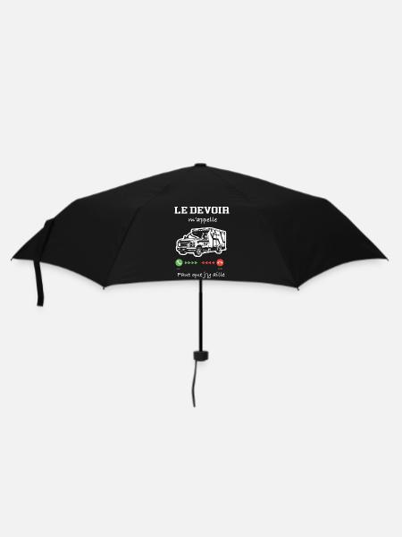 Idée cadeau ambulancier humour - Parapluie standard - noir