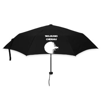 Mulikano Cherhaj (blanc) - Parapluie standard - noir - Devant