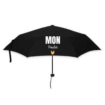 mon poulet - Parapluie standard - noir - Devant