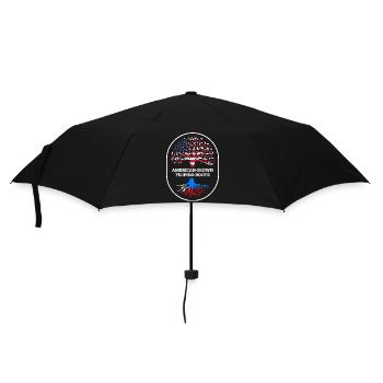 Fil-Am Design für stolze Pinoys - Regenschirm (klein) - Schwarz - Vorne