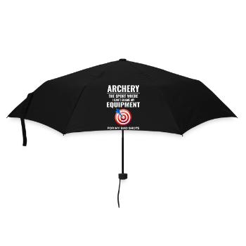 Archery Targets Archer Bullseye Shooting Sport - Umbrella (small) - black - Front