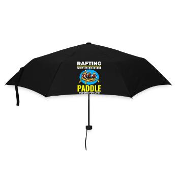 Rafting Team Raft White Water Rafter Paddle Funny - Parapluie standard - noir - Devant