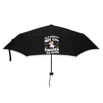 Unicorn Unicorns Mythical Creatures Mystical - Umbrella (small) - black - Front