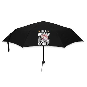 Hedgehog Spiny Animal Hedgehog - Umbrella (small) - black - Front