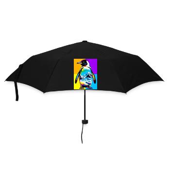 penguin - Umbrella (small) - black - Front