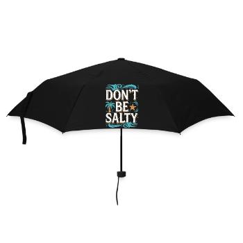 L’ambiance de la plage ne soit pas salée Design - Parapluie standard - noir - Devant