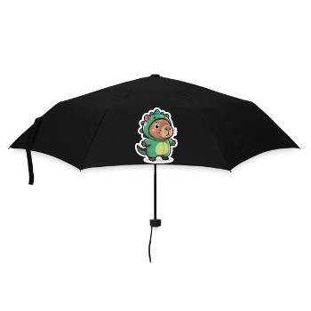 Dinosaure Dino Capybara - Parapluie standard - noir - Devant