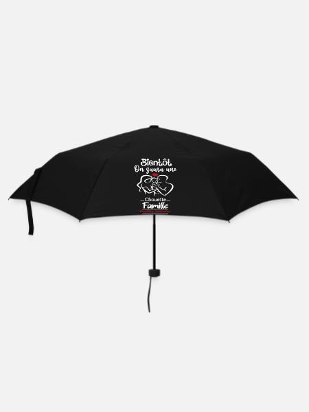 Soon, we'll know a great family - Umbrella (small) - black