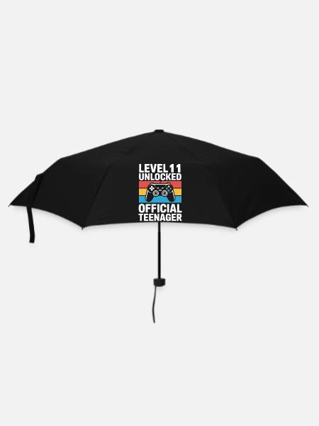Niveau 11 Adolescent Officiel Débloqué - Parapluie standard - noir