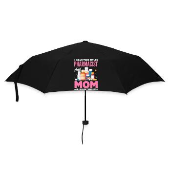 Pharmacien Technicien Pharmaceutique - Parapluie standard - noir - Devant