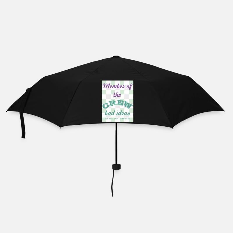 Crew Member: Bad Ideas - Umbrella (small) - black