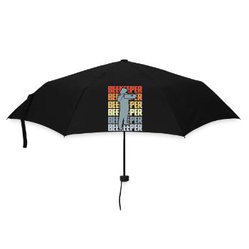 Vintage Imker - Regenschirm (klein) - Schwarz - Vorne