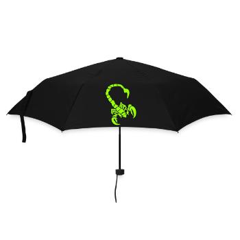 skorpion_01_3d - Umbrella (small) - black - Front