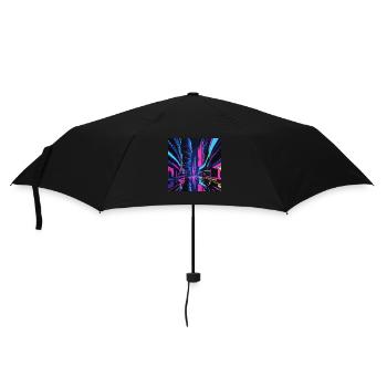 Future City 1 - Regenschirm (klein) - Schwarz - Vorne