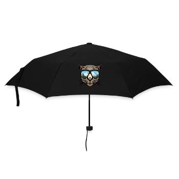 Leopard Googles Gift For Snowboarding Winter Sport - Umbrella (small) - black - Front